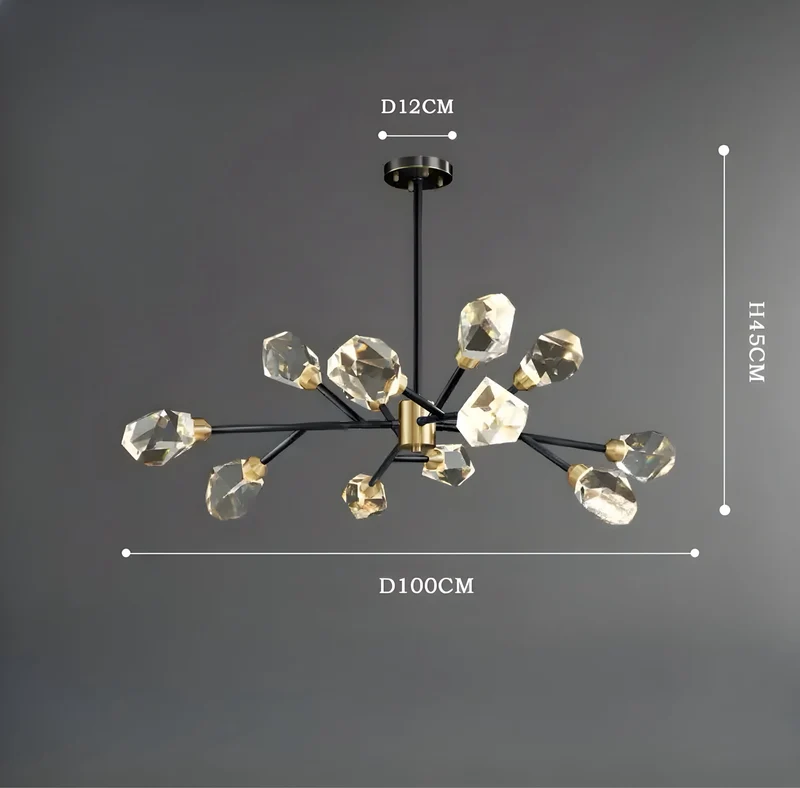 Deckenlampe Modern Cristallo
