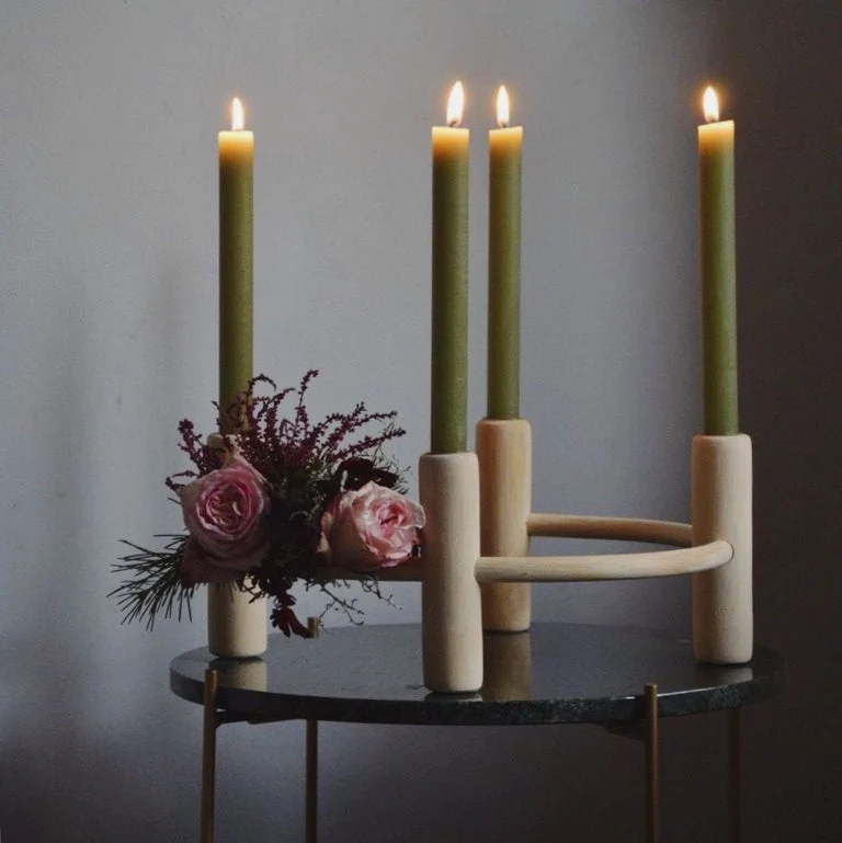 Design Adventskranz SHINE Rattan - DesignWe.Love