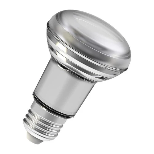 OSRAM LED-Reflektorlampen R63 mit Retrofit-Schraubsockel, 60 Watts Ersatz, E27, R63-shape, 2700 Kelvin, Warm weiß, Klares Glas, single Pack