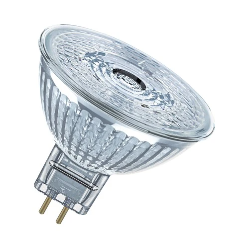 OSRAM Dimmbare MR16 LED Reflektorlampe mit GU5.3 Sockel, Kaltweiss (4000K), 4.9W, Ersatz für 35W-Reflektorlampe, LED SUPERSTAR MR16 12 V