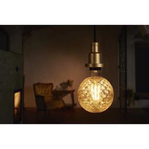 OSRAM Vintage 1906® GLOBE LED Lampe (ex 40W) 4,5W / 2500K Warmweiß E27 Gold Optik