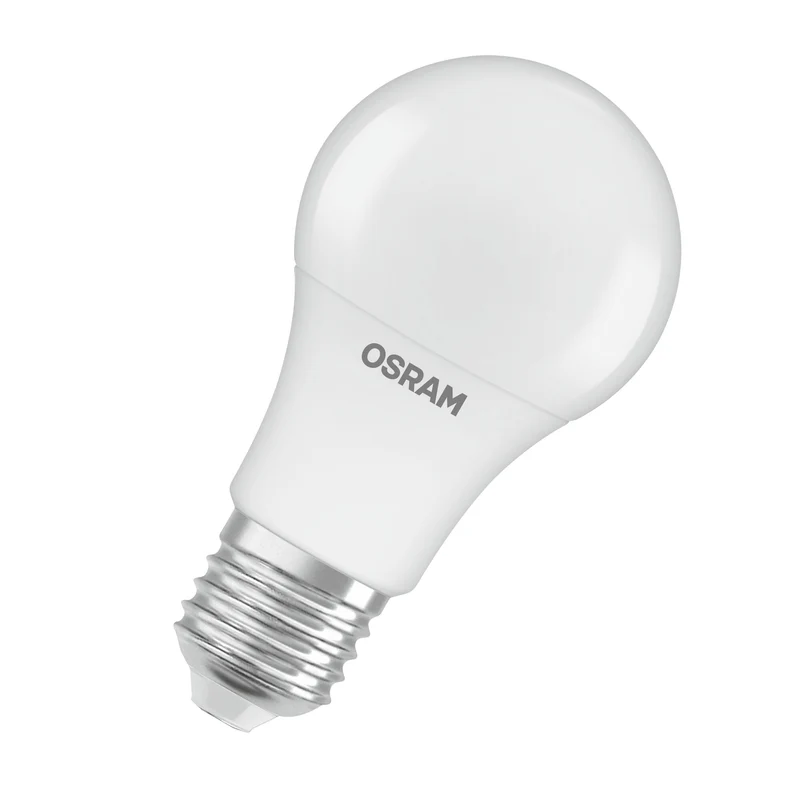 OSRAM LED LAMP WITH CLASSIC A in A-Form, LED-Lampe, Matt, 8,5 W, (ex 60 W), 806 lm, Warmweiß, 2700 K, 15000 h, CRI 80