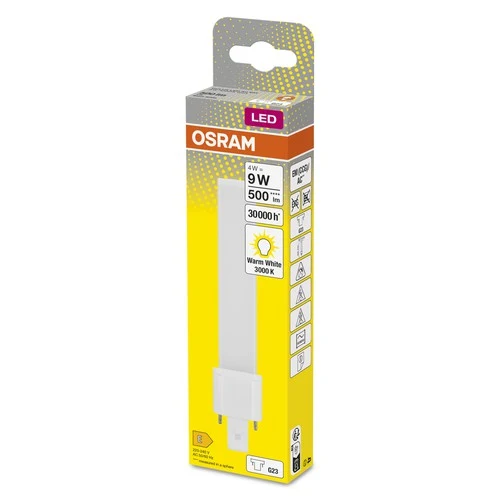 OSRAM DULUX S LED EM & AC MAINS LED-Röhre 16,5cm (ex 9W) 4,5W / 3000K Warmweiß G23
