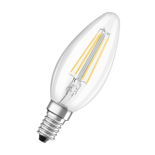OSRAM Dimmbare LED-Lampe LED SUPERSTAR+ CL B FIL 40 dim 3,4W/940 E14 CRI90 BOX , Kaltweiß