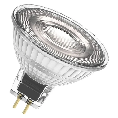 OSRAM Dimmbare Niedervolt-LED-Reflektorlampen MR16 mit Retrofit-Stecksockel, 35 Watts Ersatz, GU5.3, MR16 reflector, 2700 Kelvin, Warm weiß, Klares Glas, 2-er Pack