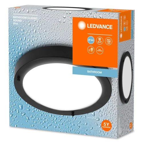LEDVANCE CLASSIC ROUND Badezimmer-Deckenleuchte 310 mm, E27