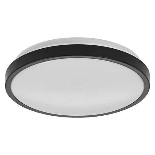 LEDVANCE ORBIS DISC Badezimmerleuchte, schwarz, 18W, 2200lm
