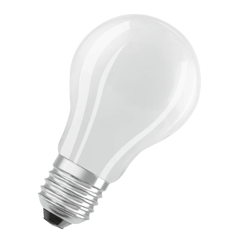 OSRAM LED CLASSIC A ENERGY EFFICIENCY B DIM in A-Form, LED-Lampe, Bleifreies Glas, Matt, 5,7 W, (ex 75 W), 1055 lm, Warmweiß, 2700 K, Dimmbar, 50000 h, CRI 80