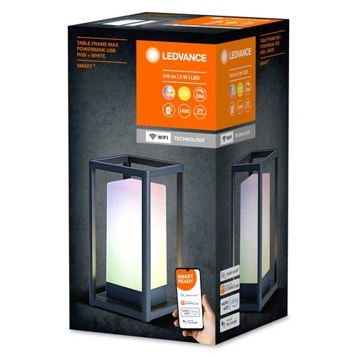 LEDVANCE SMART+ Outdoor WiFi-Tischleuchte 5W, 310lm, schwarz