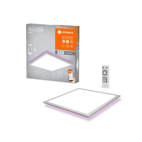 LEDVANCE SMART+ WiFi LED-Rahmen-Panelleuchte 45cm x 45cm, RGB, inkl. Fernbedienung 27W, 1800lm, weiß