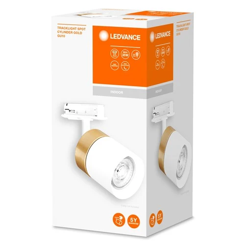 LEDVANCE TRACKLIGHT Schienensystem Leuchte, gold/weiß