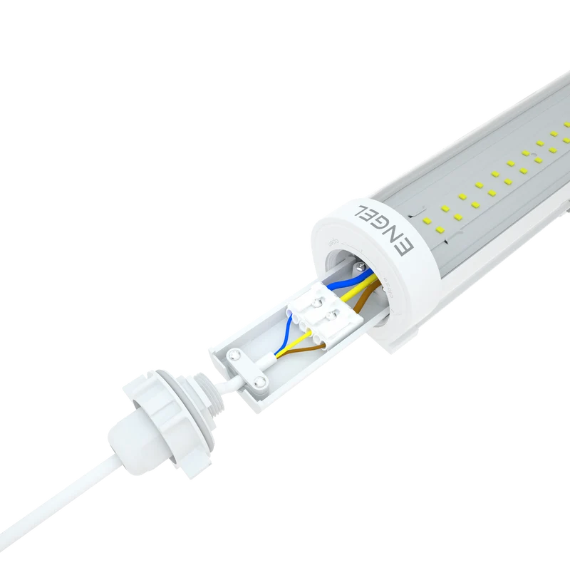 Engel Exton Standard LED Feuchtraumleuchte 60-120cm - IP65 Wasserdicht, mit 5 Jahren Garantie