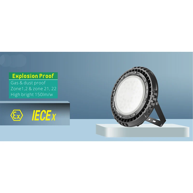 2 stycken (1 kartong) LED High Bay Ex klassad 100W