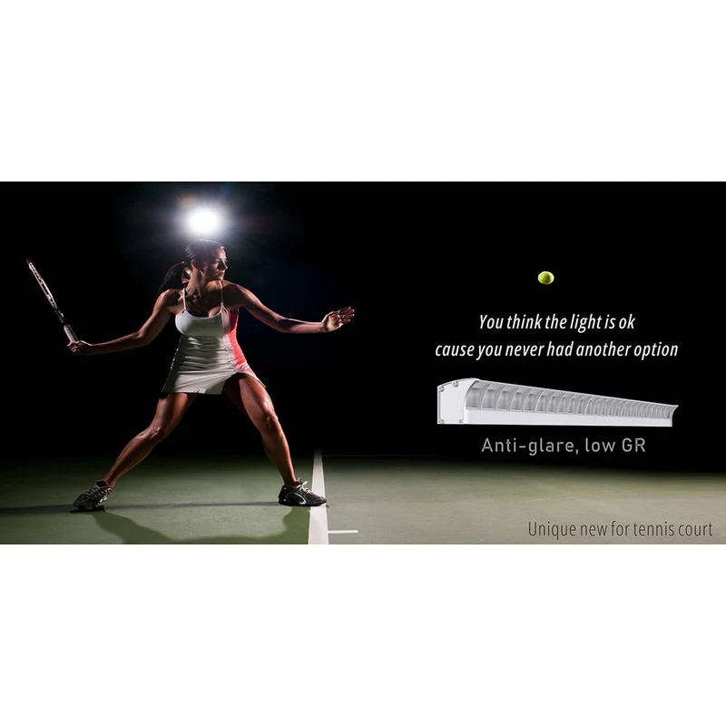4 stycken (1 kartong) LED Tennisbana 43W