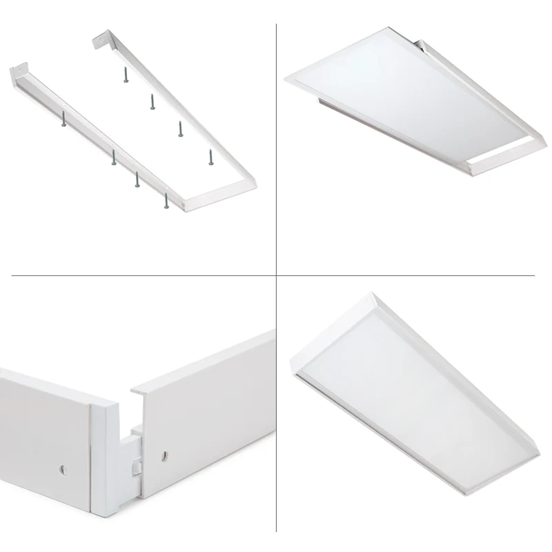 8 stycken bakgrundsbelyst LED Panel 295x1195 34W