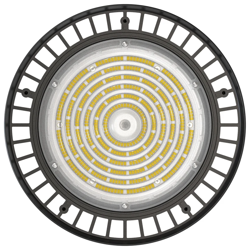 8 stycken (1 kartong) LED High Bay Black U 100W