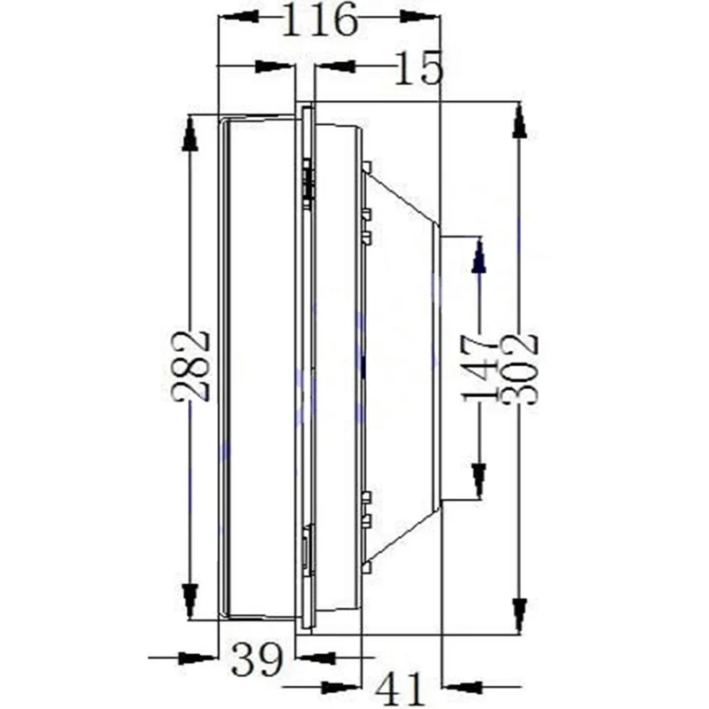 5 stycken LED Trafiksignallampa 300 Röd X / Grön Pil