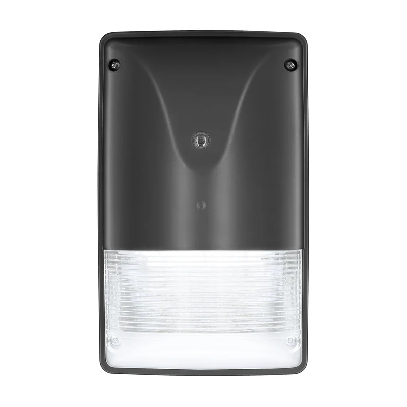 LEDVANCE Mini Wall Pack LED Luminaire, Non-cutoff, 10/20/30W, 120-347V, Dimmable, 80 CRI, 3000/4000/5000K, Photocell, Black