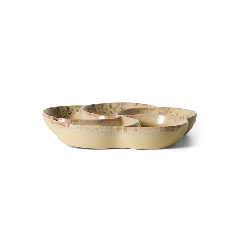 70's ceramics: Snackteller grit