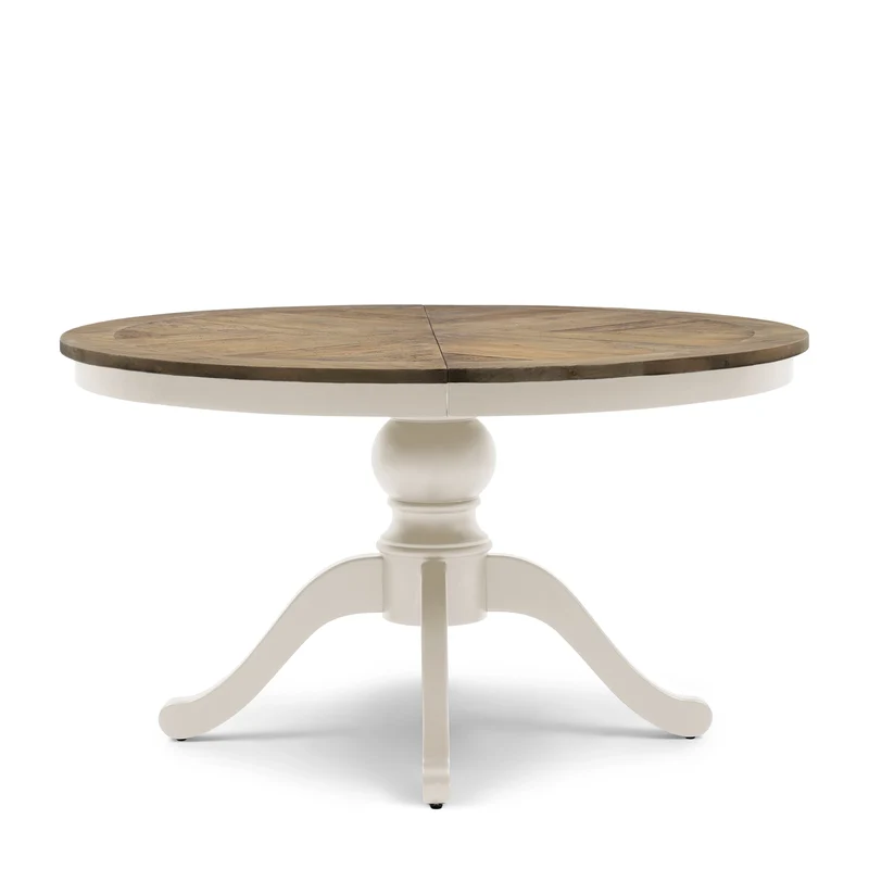 Le Marais Dining Table Ext. D190/140x140, White
