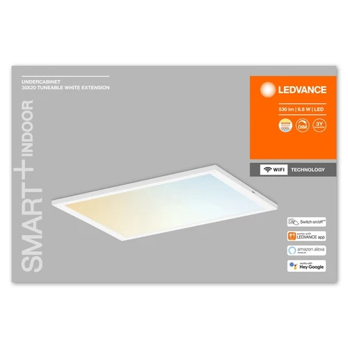 LEDVANCE Wifi SMART+ LED Unterbauleuchte Erweiterung 30x20cm Tunable Weiß 6,5W / 2700-6500K Erweiterung