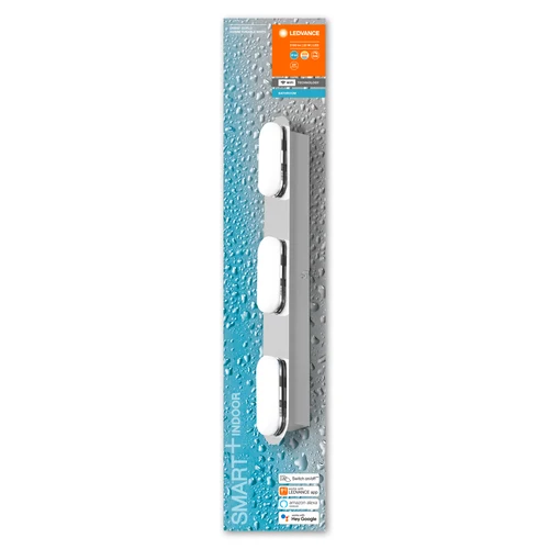LEDVANCE Wifi SMART+ ORBIS DUPLO LED Bad Wandleuchte 45cm Tunable Weiß 20W / 3000-6500K