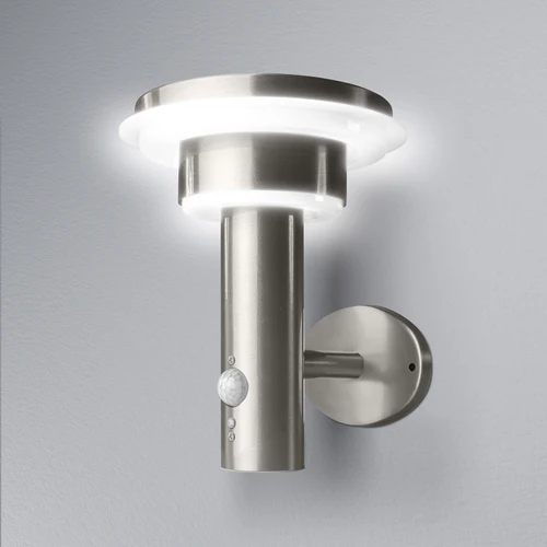 LEDVANCE ENDURA® Style Double Circle Solar LED Wandleuchte mit Sensor 6W / 3000K Warmweiß
