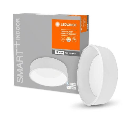 LEDVANCE Wifi SMART+ Orbis Cylinder LED Deckenleuchte Tunable Weiß 45cm 24W / 3000-6500K