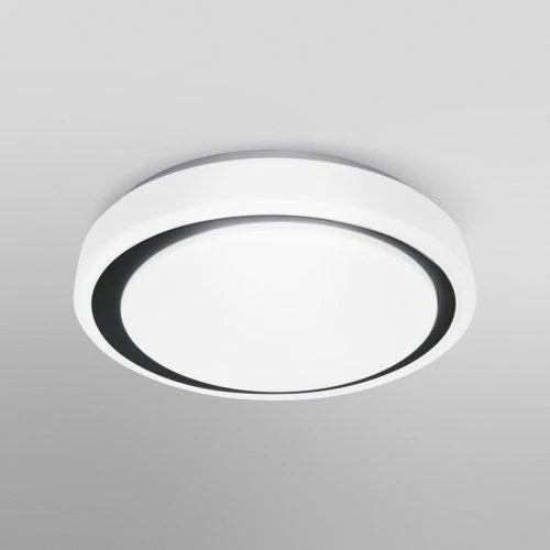 LEDVANCE Wifi SMART+ Orbis Moon LED Deckenleuchte Tunable Weiß 38cm 24W / 3000-6500K Schwarz