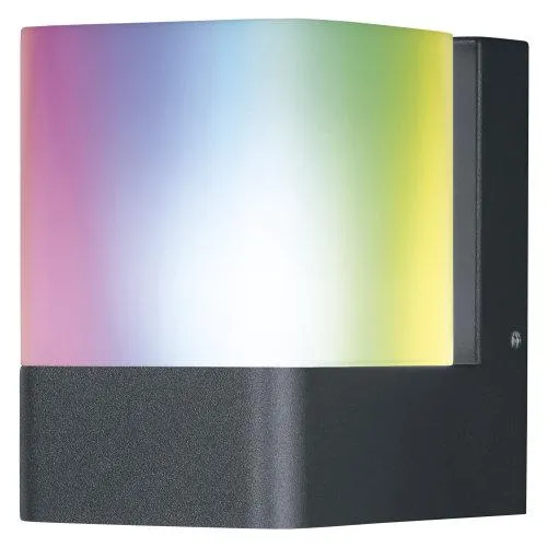 LEDVANCE Wifi SMART+ Outdoor Cube LED Wandleuchte RGBW mehrfarbig 9,5W / 3000K