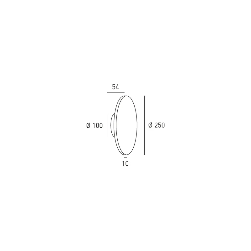 ORBIT 2 LED Wandleuchte