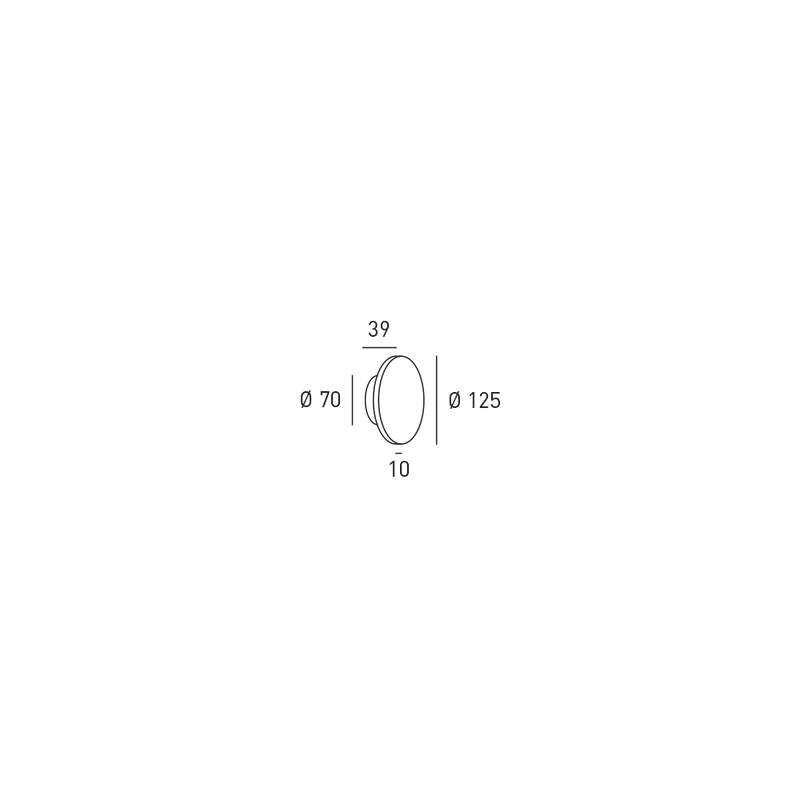 ORBIT 1 LED Wandleuchte