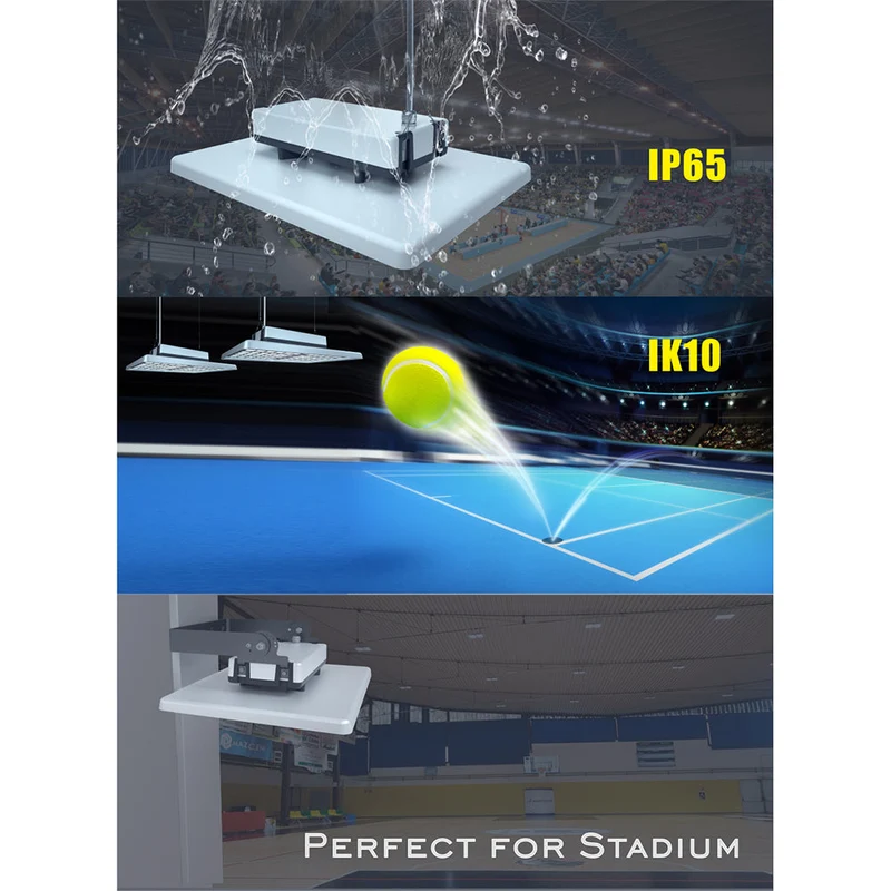 6 stycken (1 låda) LED High Bay Flat 120/200W