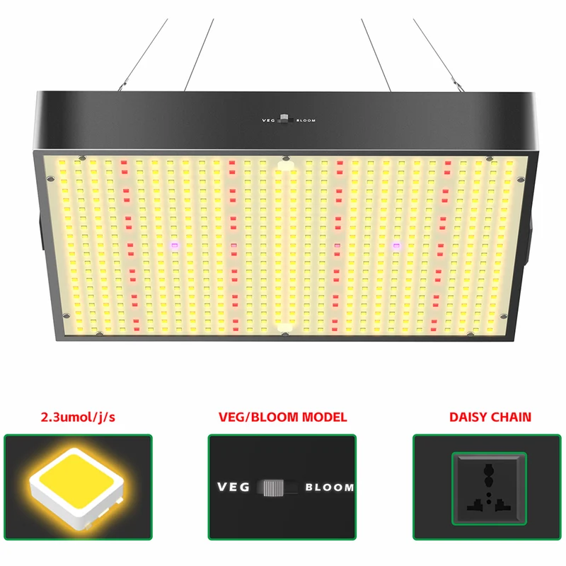 8 stycken (1 kartong) LED Växtbelysning 100W