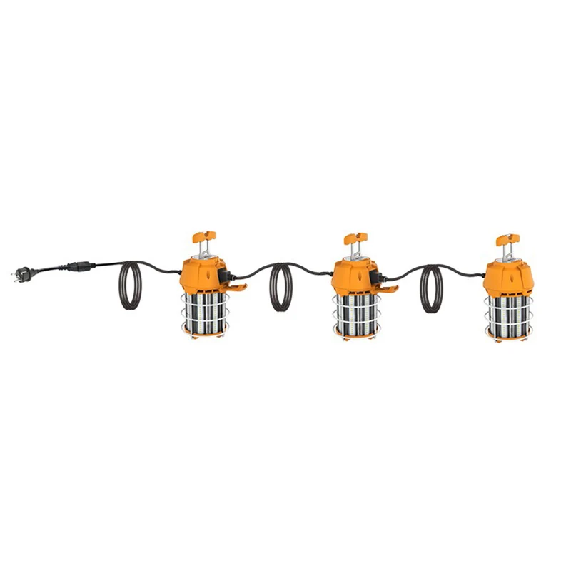 4 stycken (1 kartong) LED Byggplatslampa 360° 60W/100W/150W