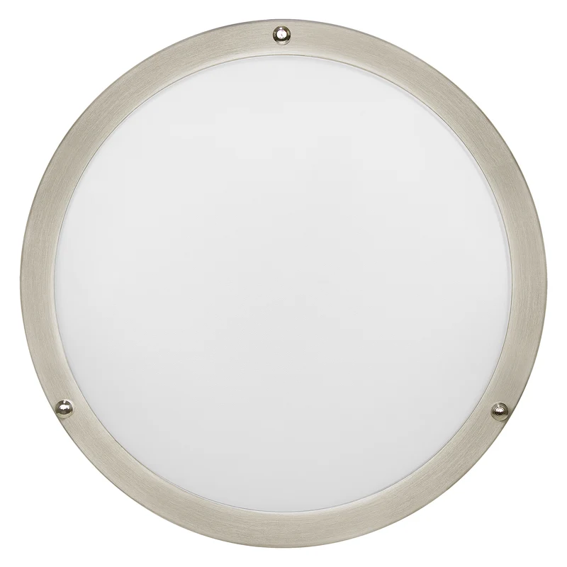SYLVANIA 12" Flush Mount LED Light Fixture, 25W, 5 CCT Select (2700K - 5000K), Dimmable, 90 CRI, 1800 Lms, with Accessories