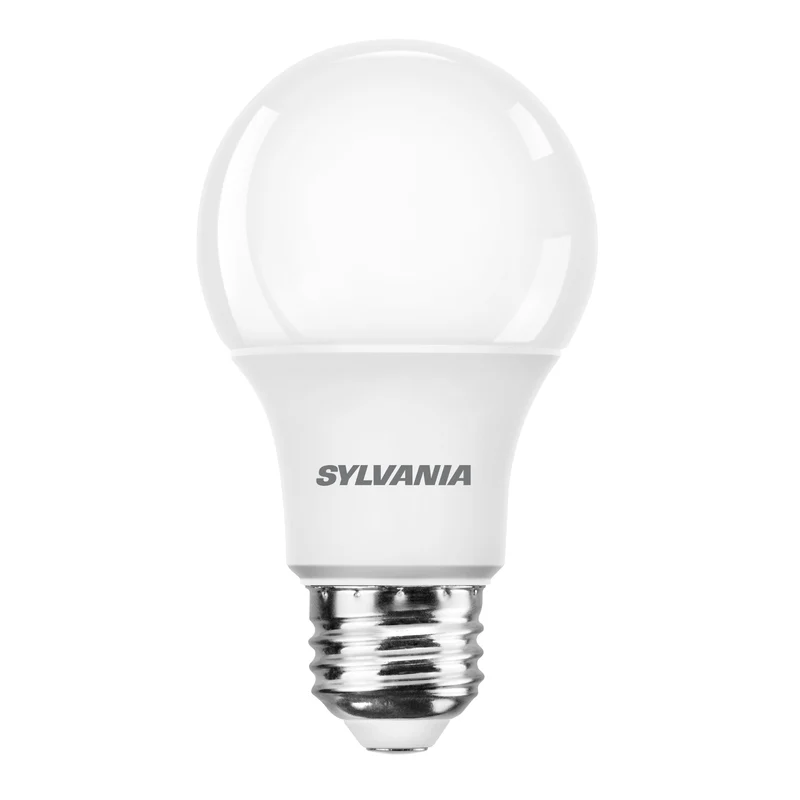SYLVANIA 6W EverydayLED Light Bulb, A19 LED, Non Dimmable, 400 Lumens, 5000K, Daylight - 16 PK
