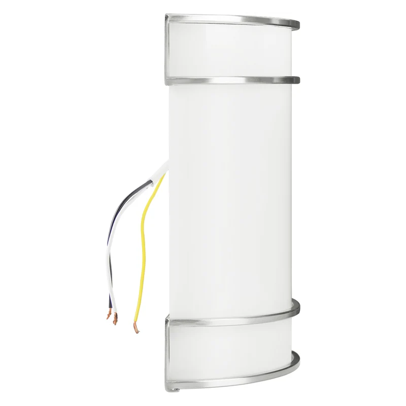 SYLVANIA 9" Hi-PerformaceLED Wall Sconce Light, 22W, 5 CCT (2700/3000/3500/4000/5000K), 1730 Lms, 90 CRI, Frosted - 1 Pack (65571)