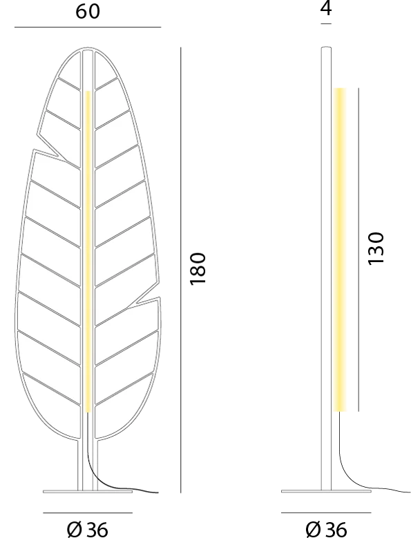 Eden F1 Stehlampen–Kollektion