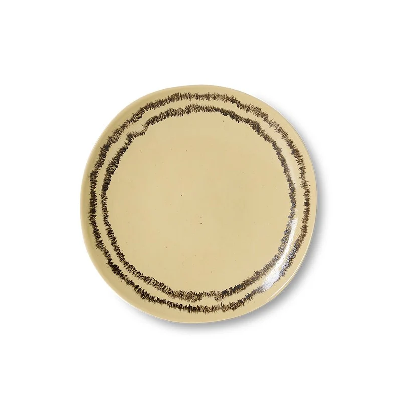 70's ceramics: Side Plate Vanilla