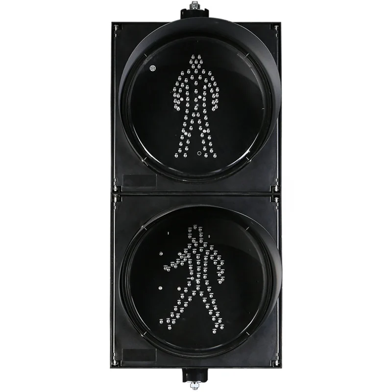 2 stycken LED Trafiksignal 200 Dubbel med Figurer