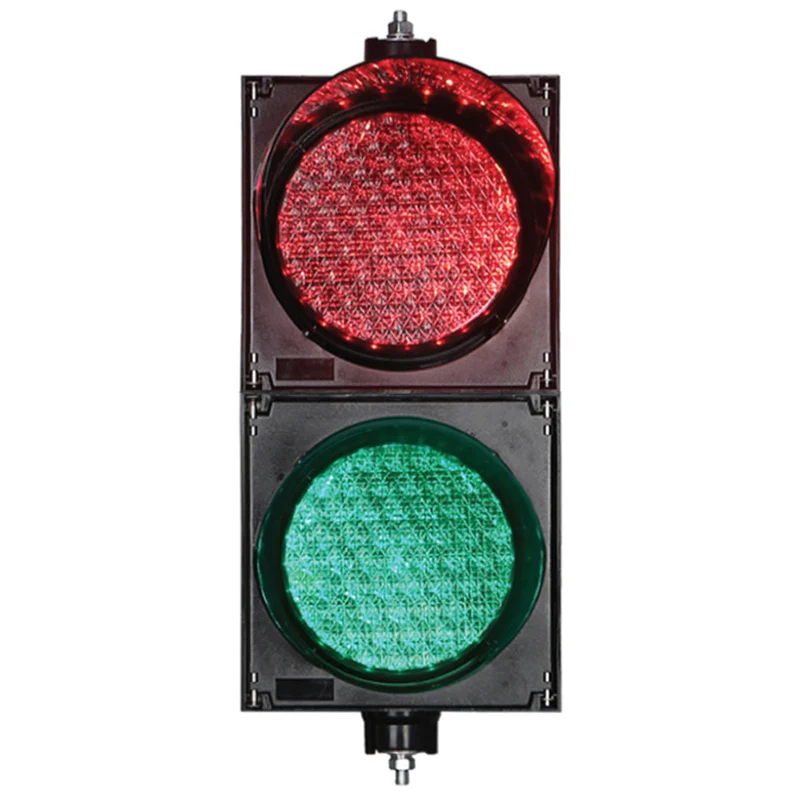 2 stycken LED Trafiksignal 200 Dubbel Diffusorlins