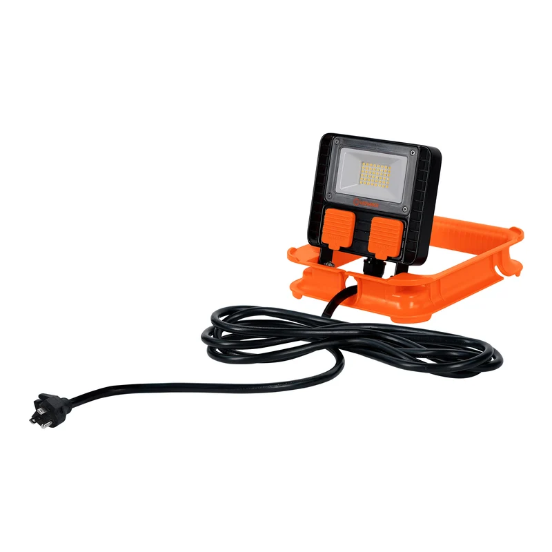 LEDVANCE Performance Class Work Light, 25W, Integrated USB, 2500 lms, Non-Dimmable, 80 CRI, Linkable, 5000K, Daylight - 1 PK