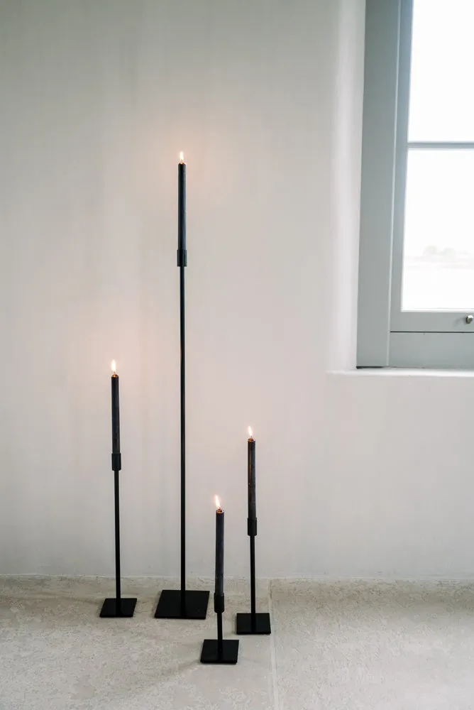 Leeff Candle Holder Cleo black L