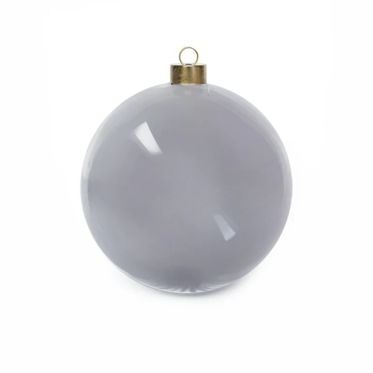 Leeff Christmas Ball Cis Light Grey L