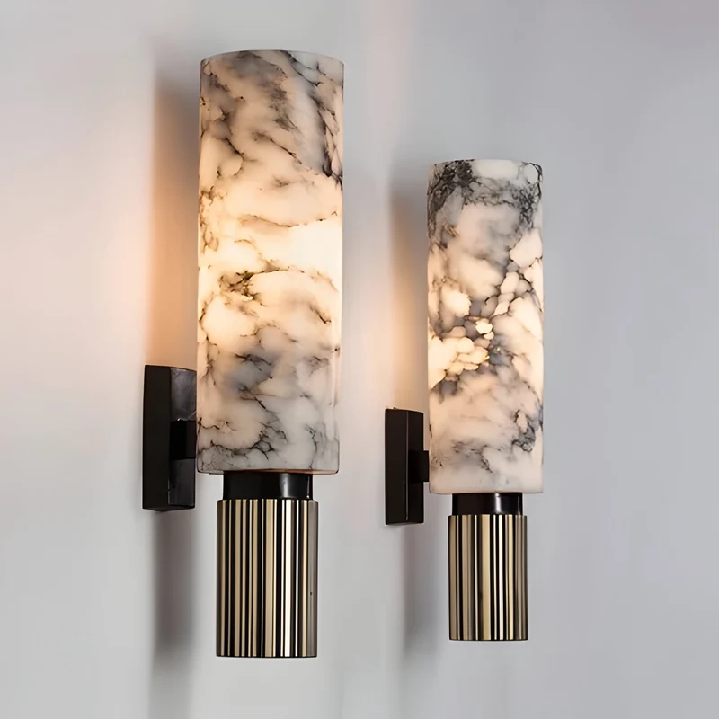 Marmor Wandleuchte Deluxe