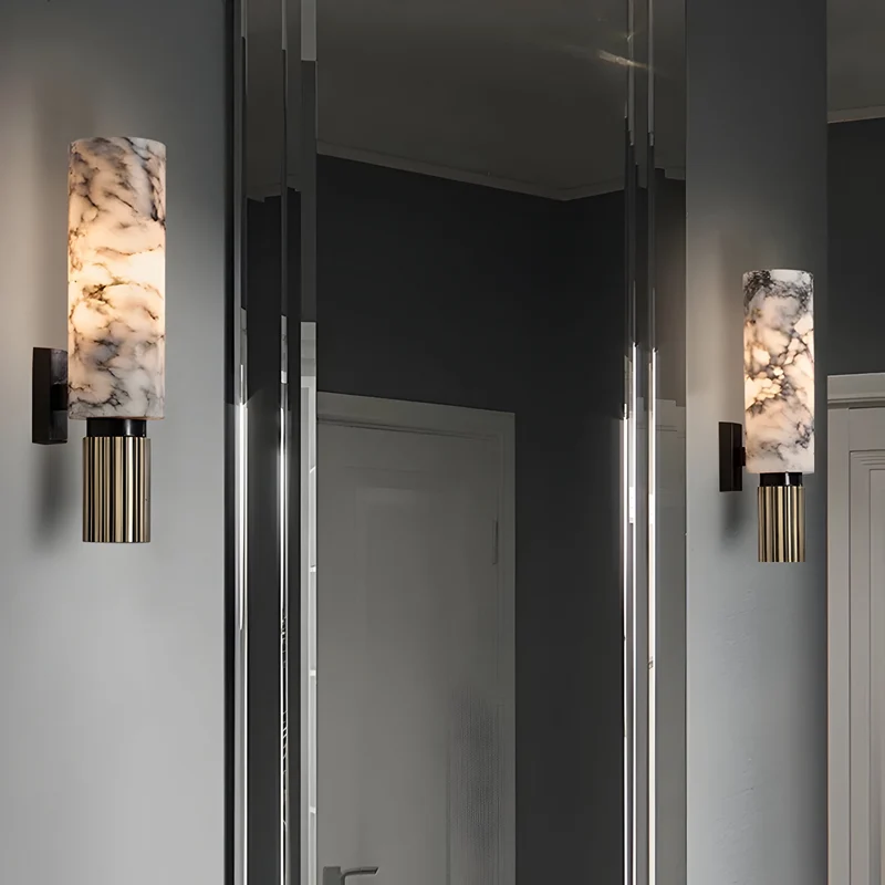 Marmor Wandleuchte Deluxe