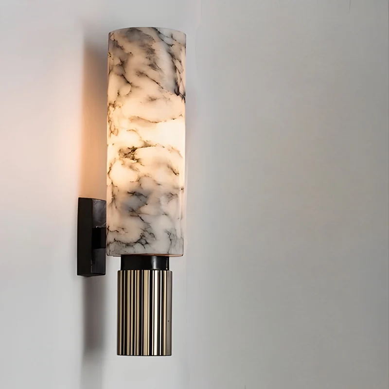Marmor Wandleuchte Deluxe