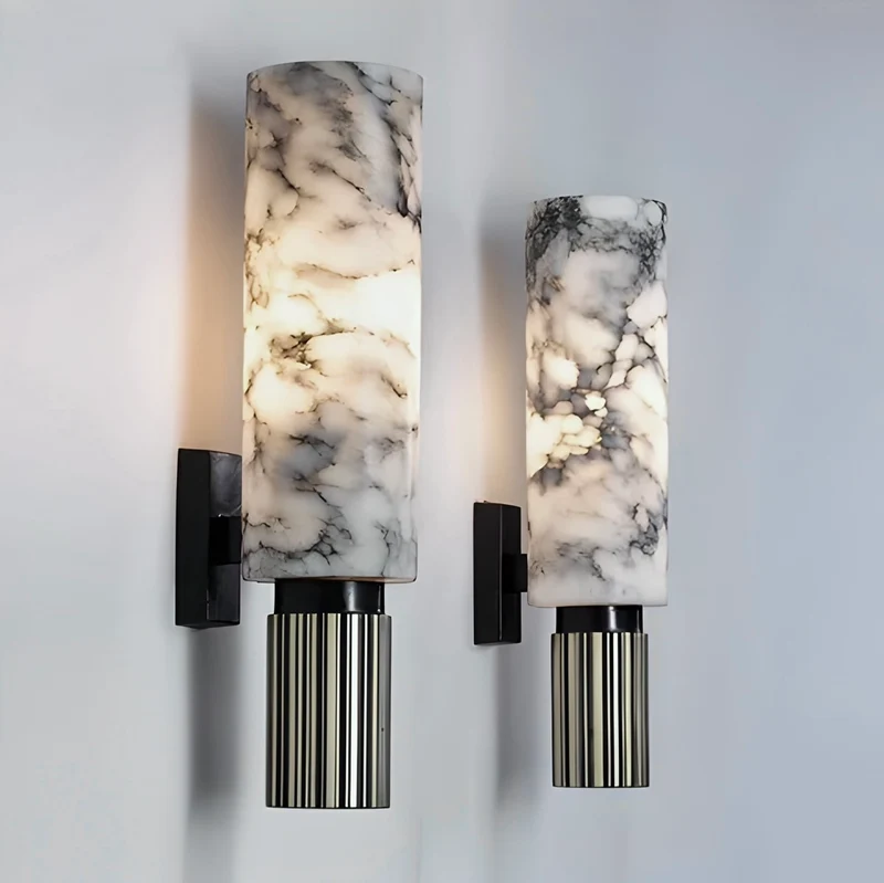 Marmor Wandleuchte Deluxe