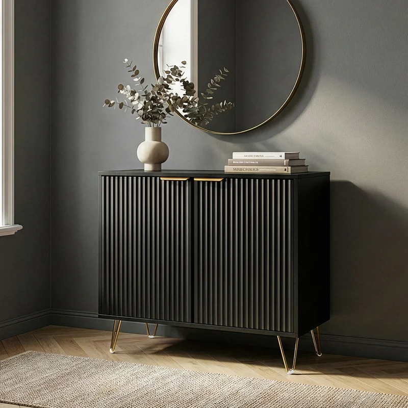 Beistellschrank Trondi 75 x 80 x 40 cm [en.casa]